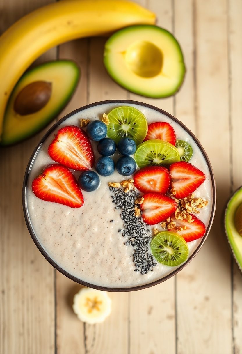 creamy fruit bowl delight