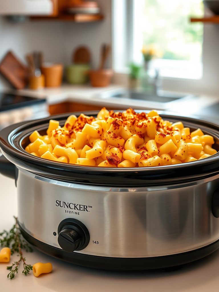 creamy macaroni cheese dish