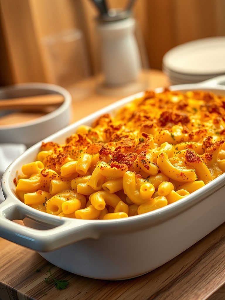 creamy pasta baked dish