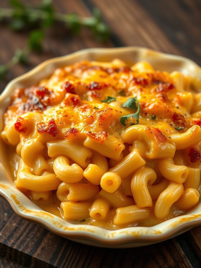 creamy pasta baked dish