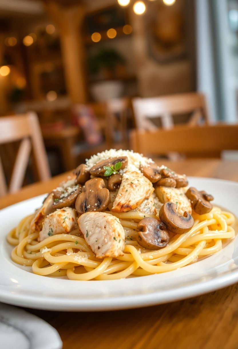 creamy pasta with chicken