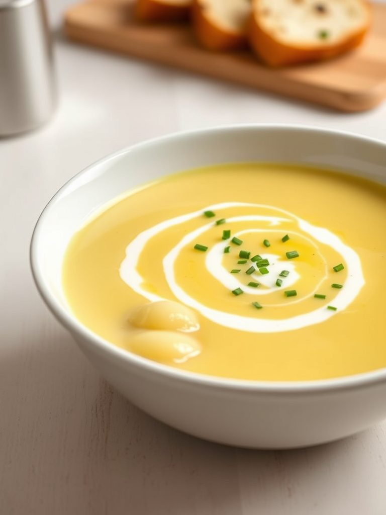 creamy potato leek soup