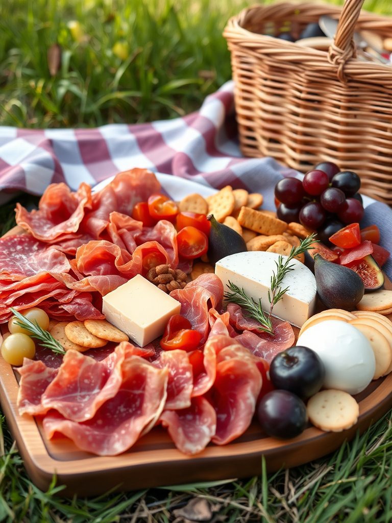 create a charcuterie board