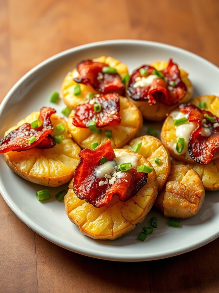 crispy cheesy potato dish