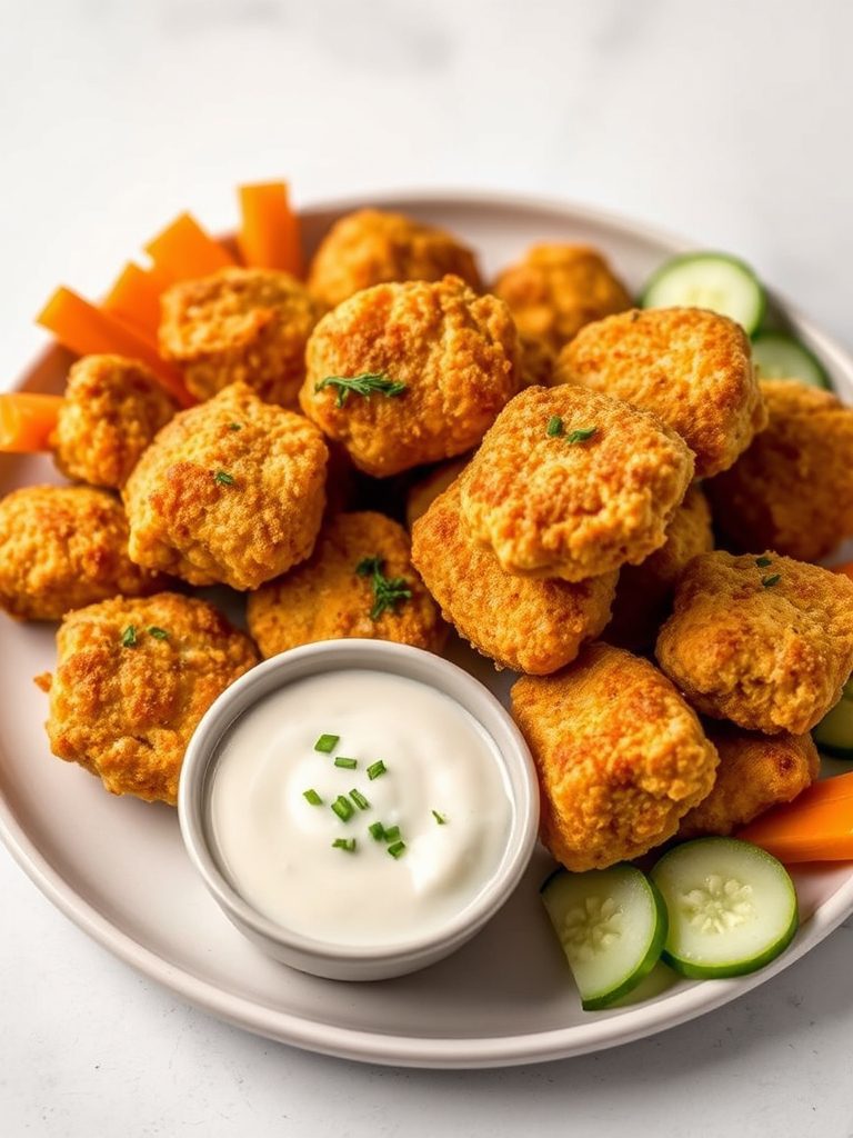 crispy chicken baked nuggets