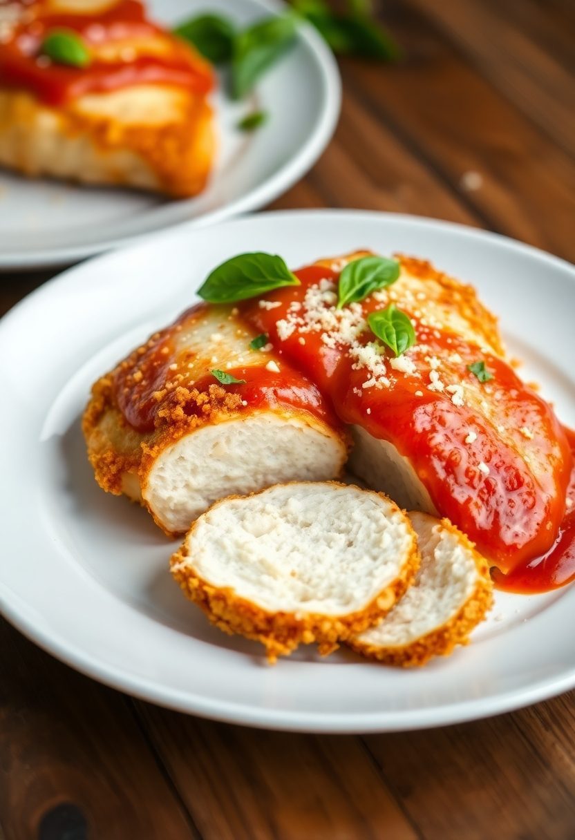 crispy chicken italian dish