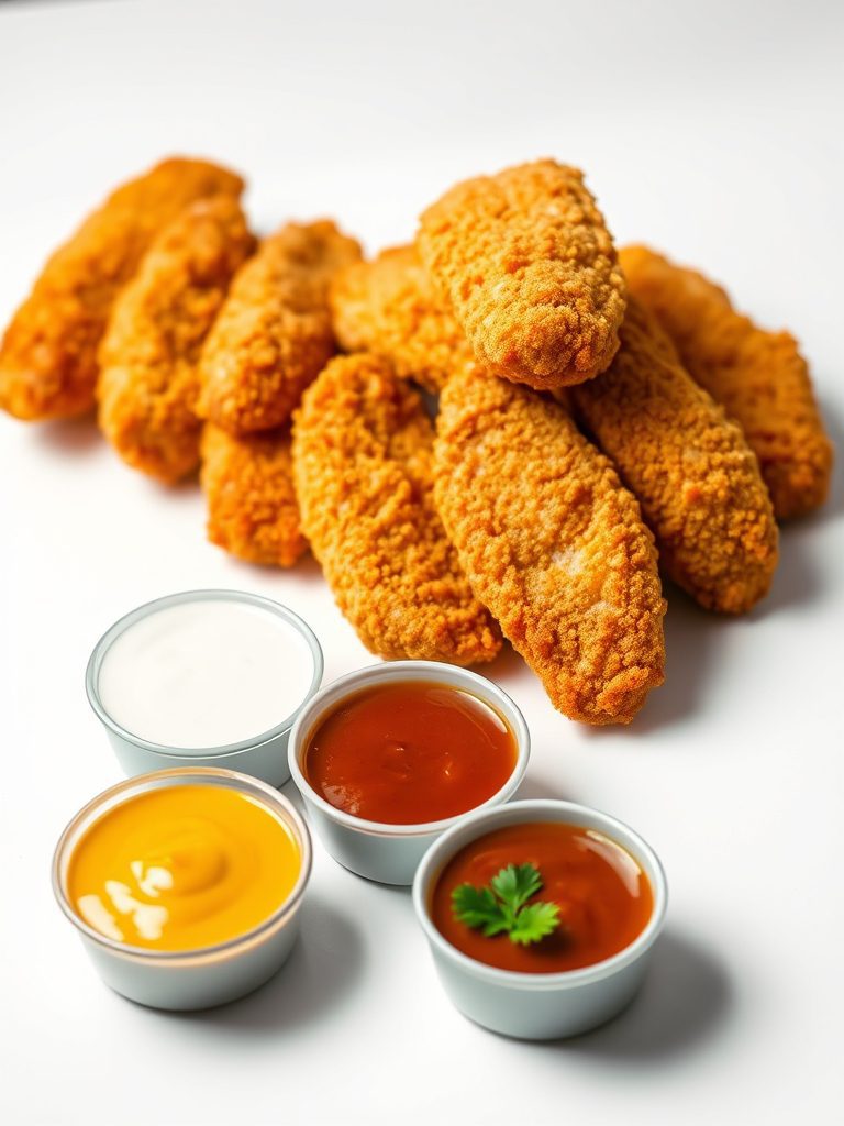 crispy chicken tenders galore