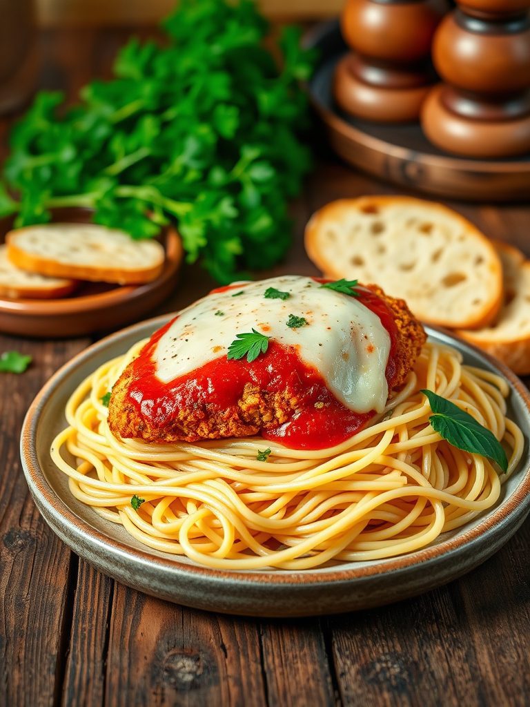 crispy italian fried chicken