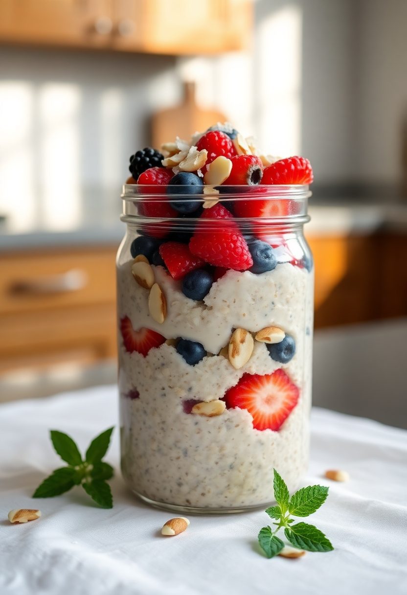 delicious and healthy breakfast