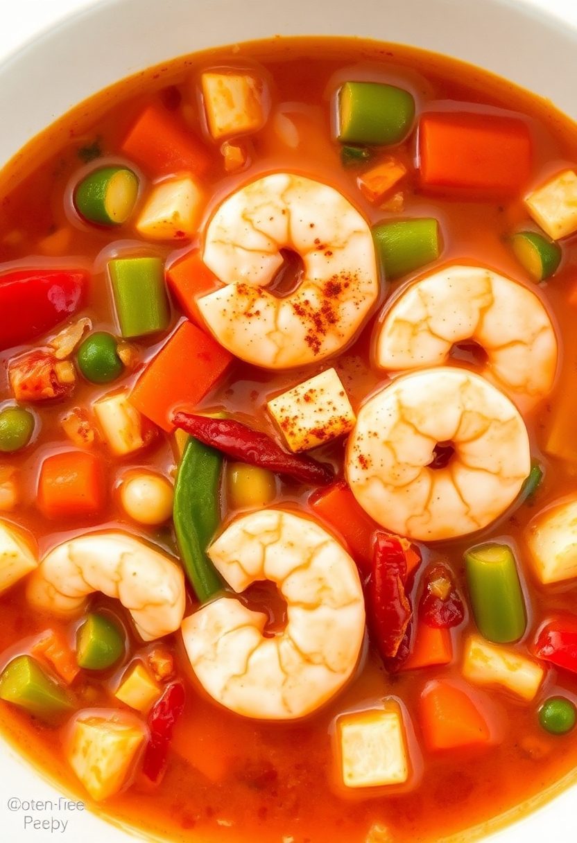 delicious asian seafood dish