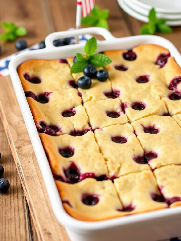 delicious blueberry dessert bars