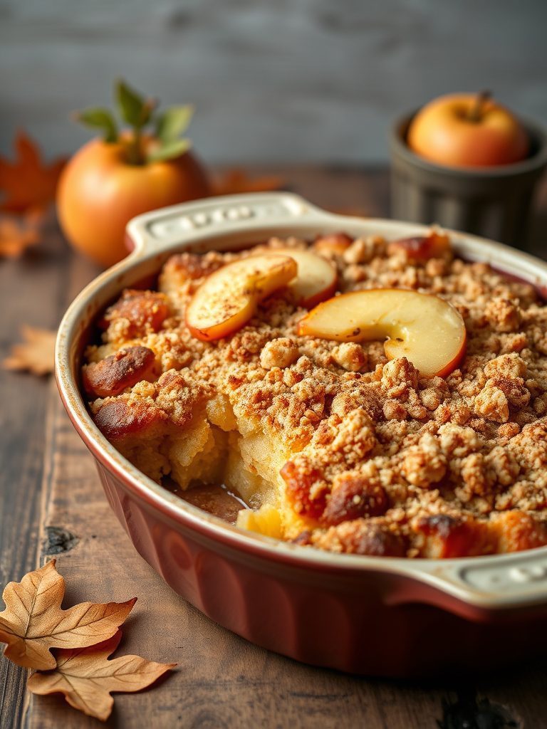 delicious dessert apple treat