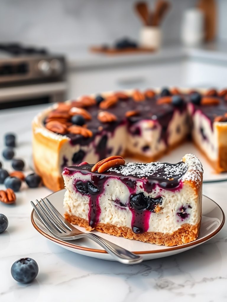 delicious dessert with nuts