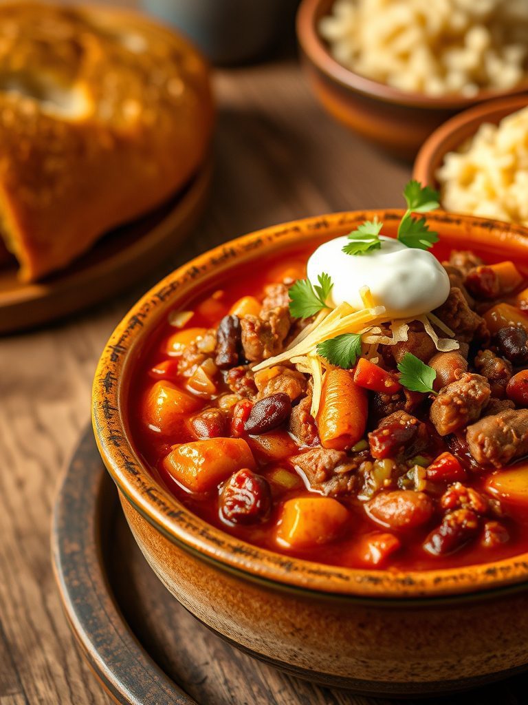 delicious hearty beef stew