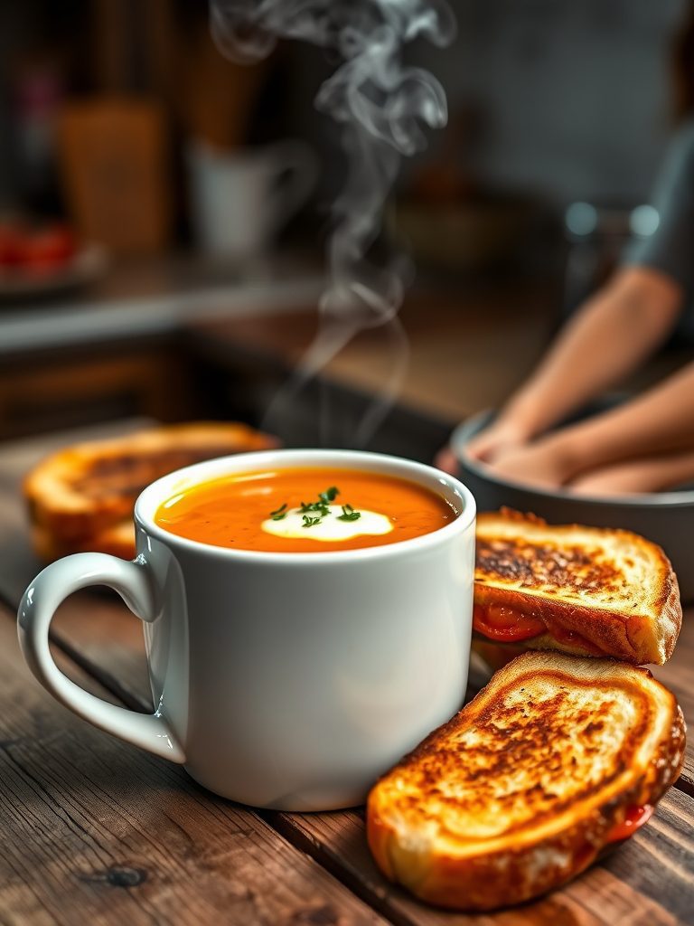 delicious homemade tomato soup
