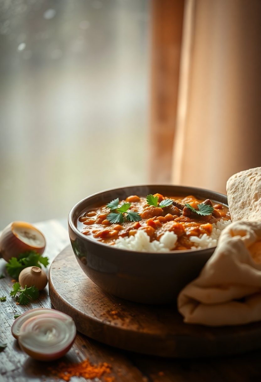 delicious indian style dish