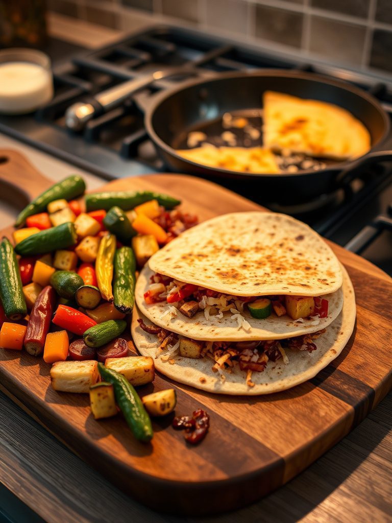 delicious mexican food night
