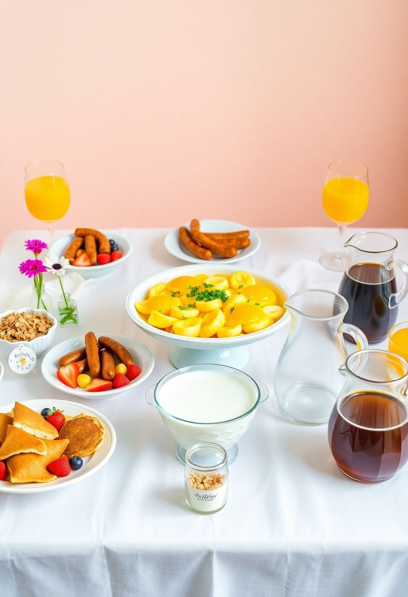 delicious morning food options