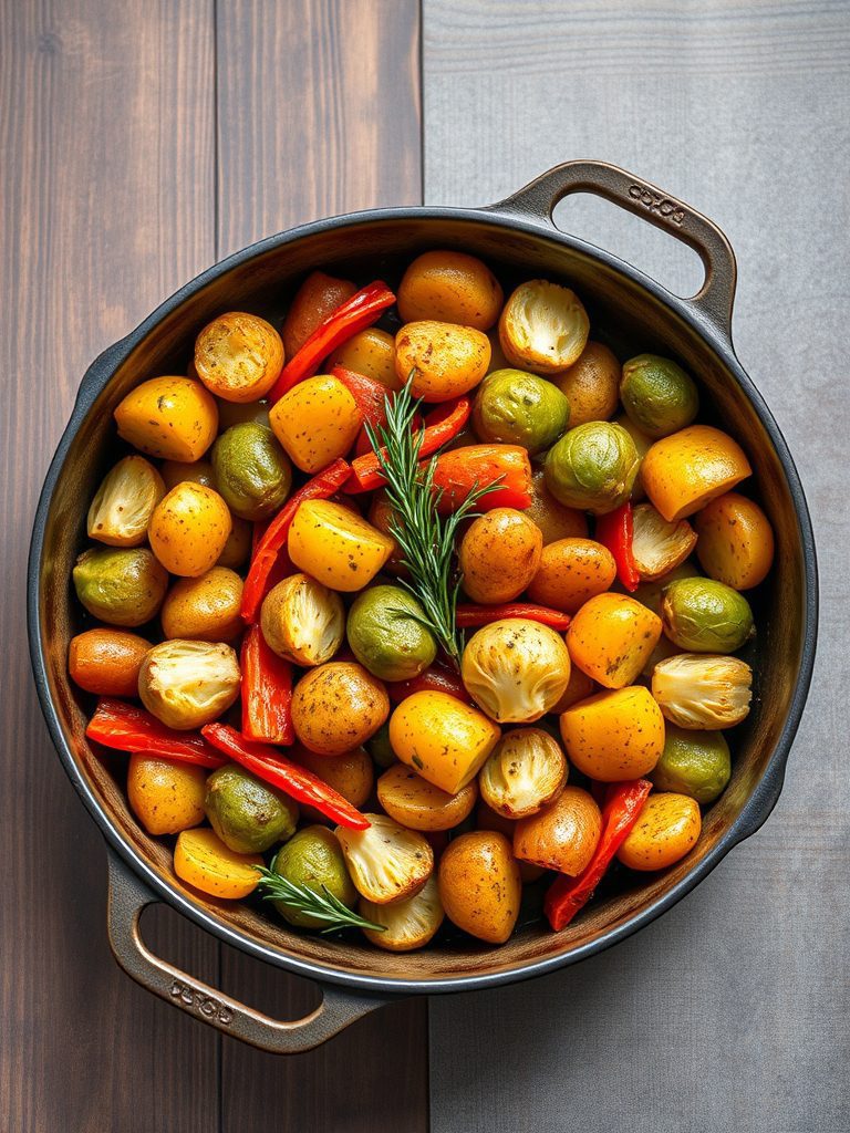 delicious roasted vegetable dish