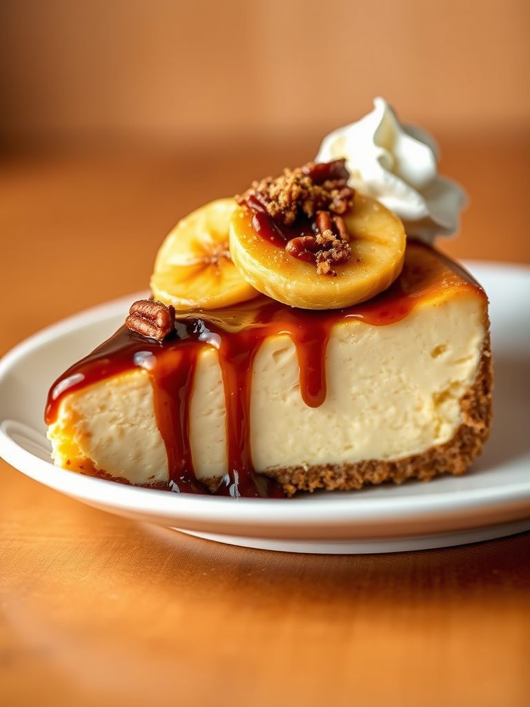 delicious tropical cheesecake dessert