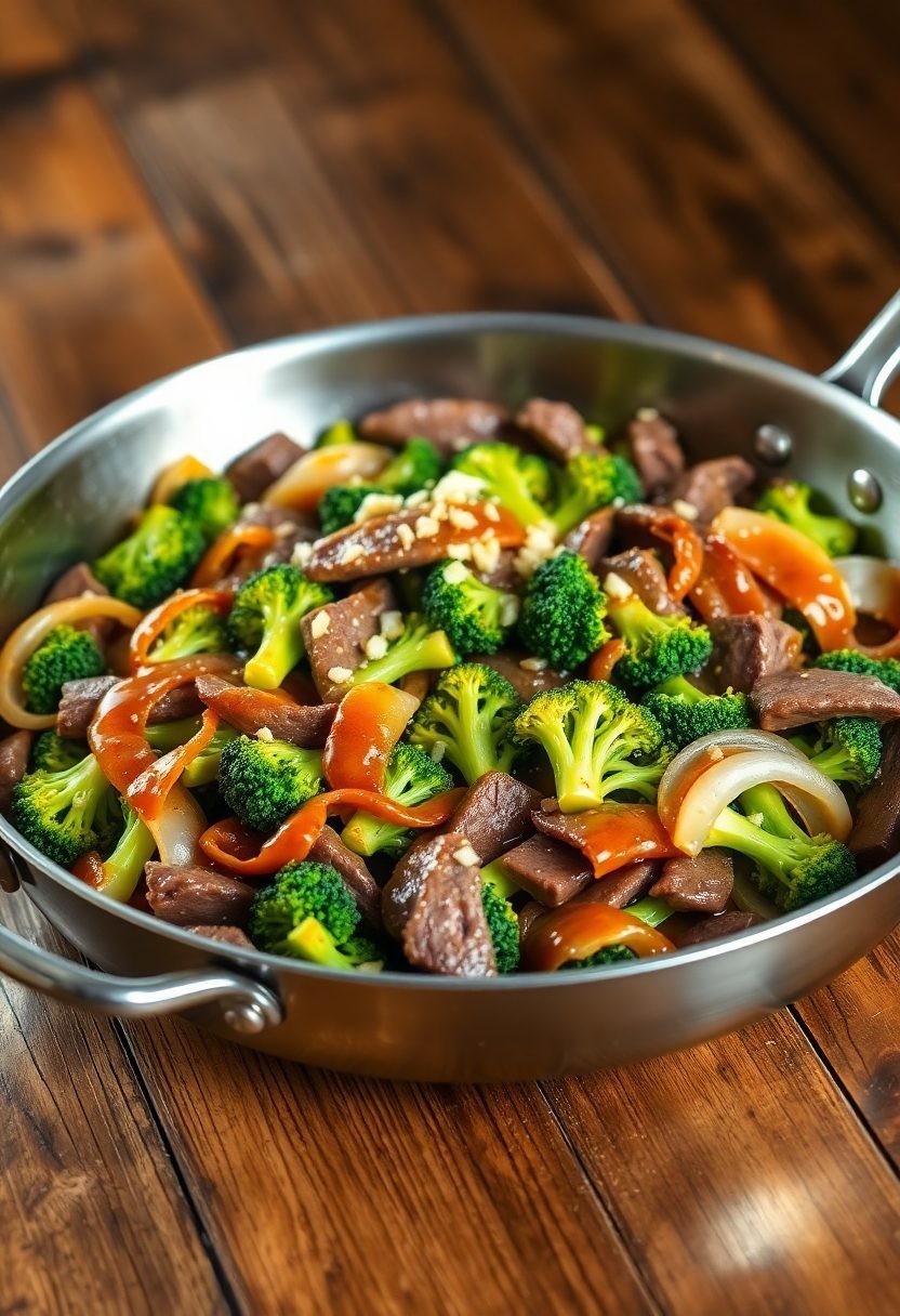 easy beef broccoli dish