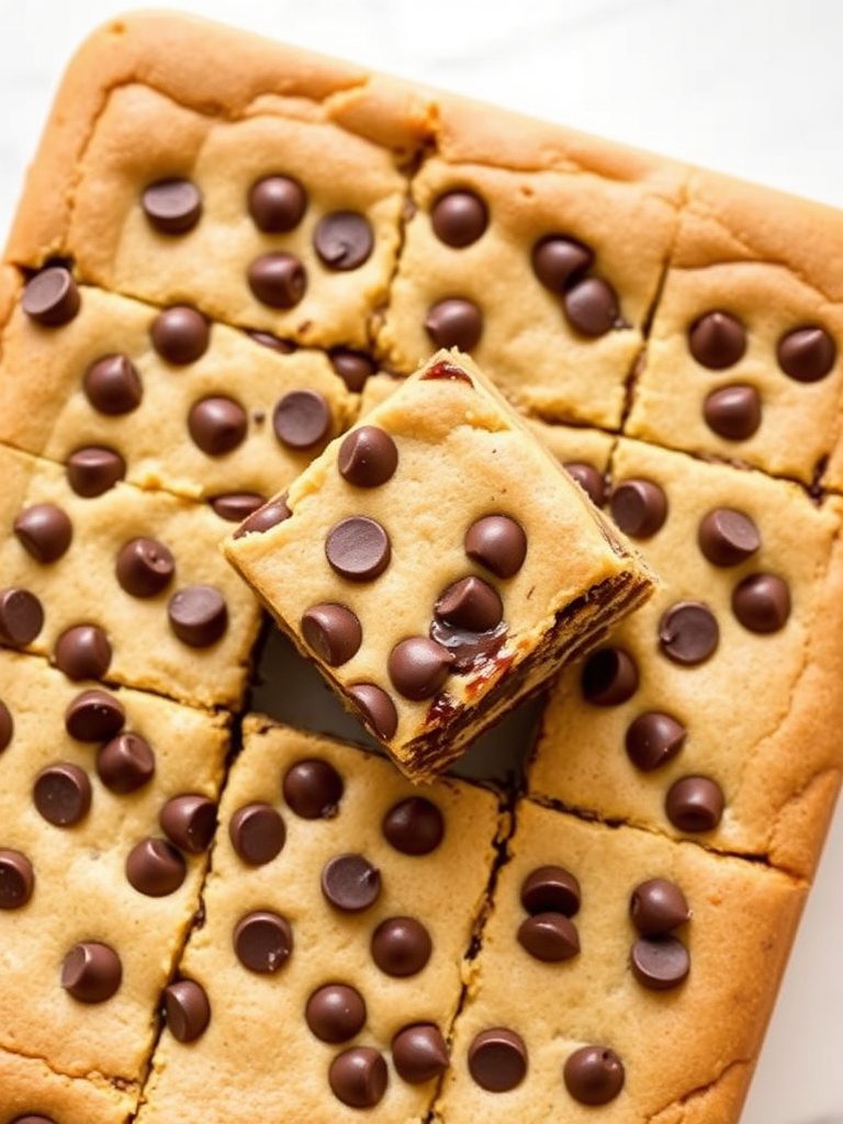 easy chocolate chip dessert
