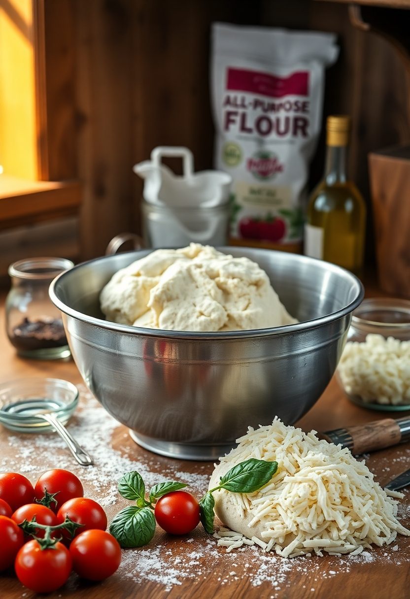 easy homemade pizza dough