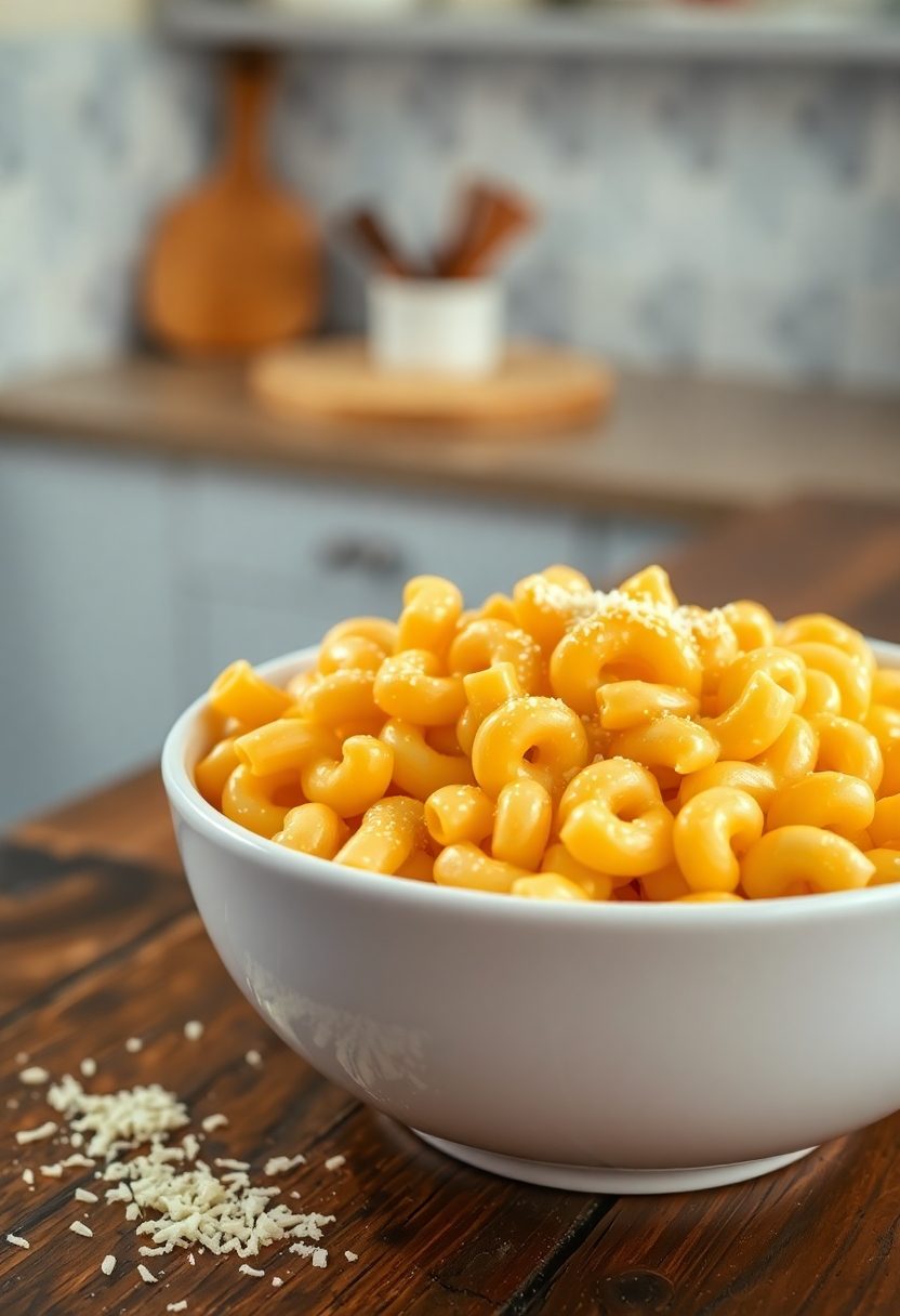 easy macaroni cheese dish