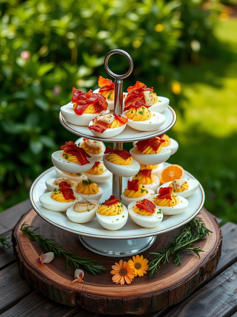 eggs with creative fillings
