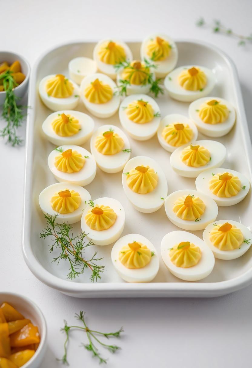 eggs with pickled relish