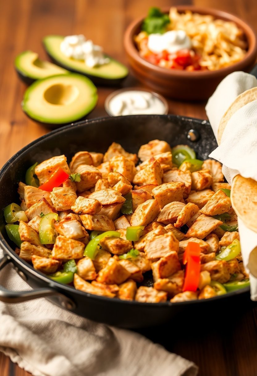 fast mexican chicken dish