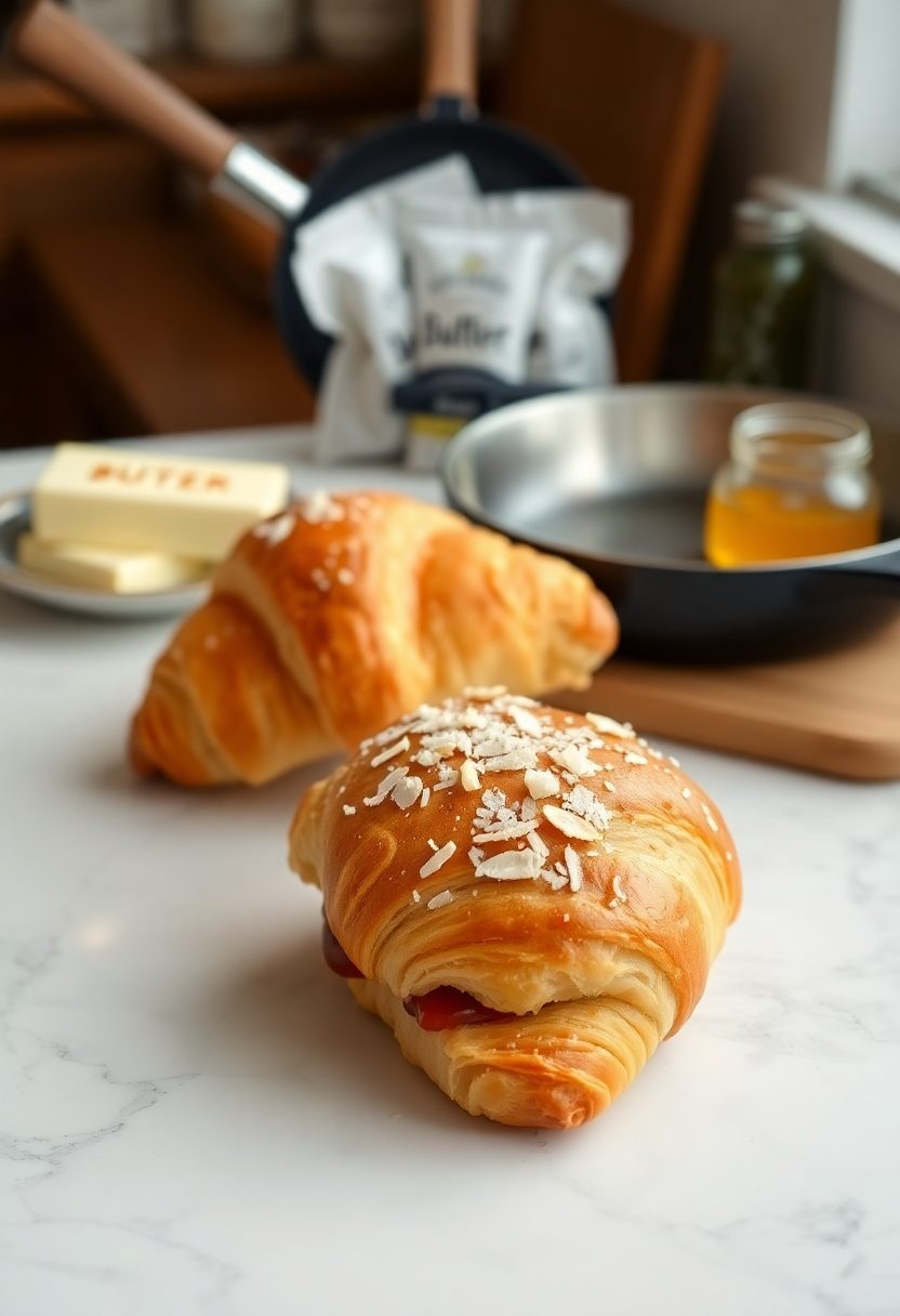 flaky pastry breakfast treat