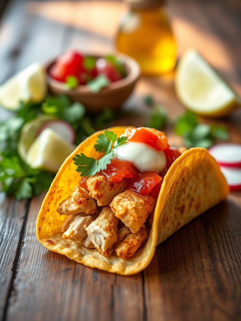 flavorful mexican chicken dish
