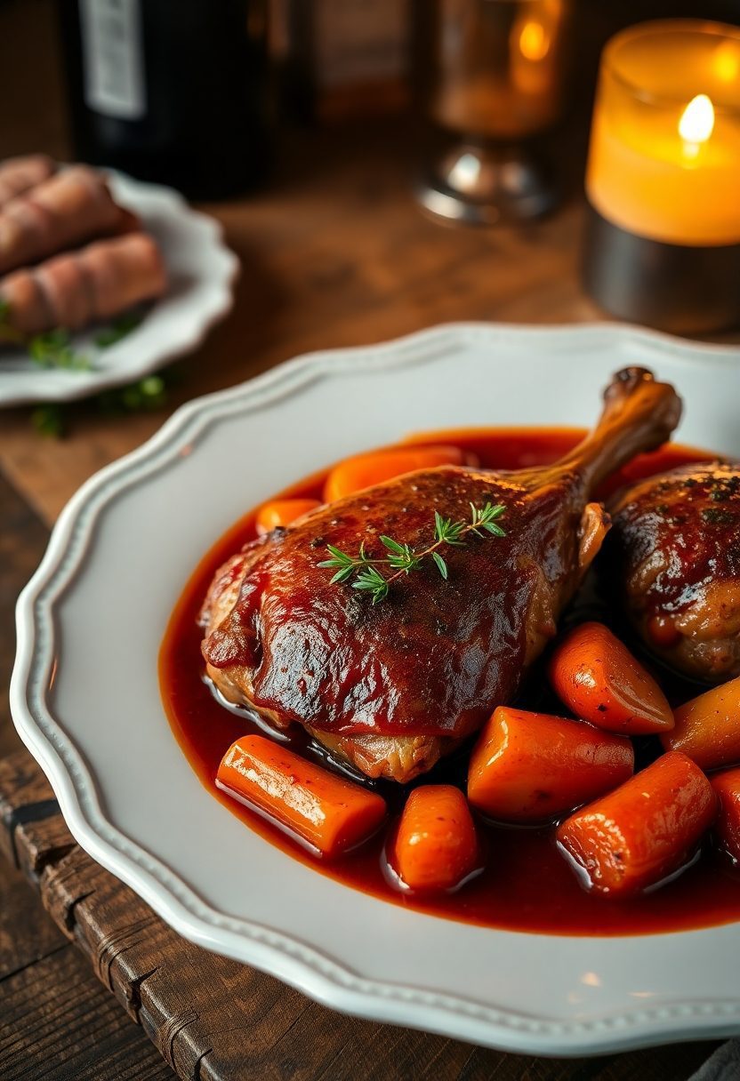 french chicken braised dish