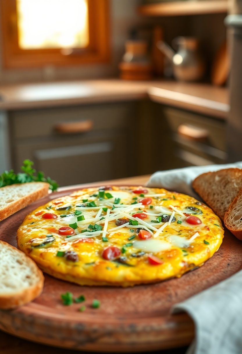 french style breakfast dish