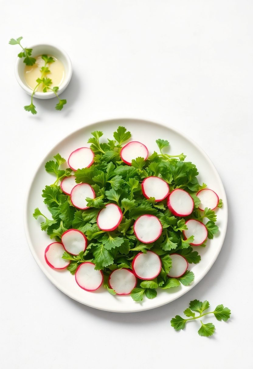 fresh greens lemon dressing