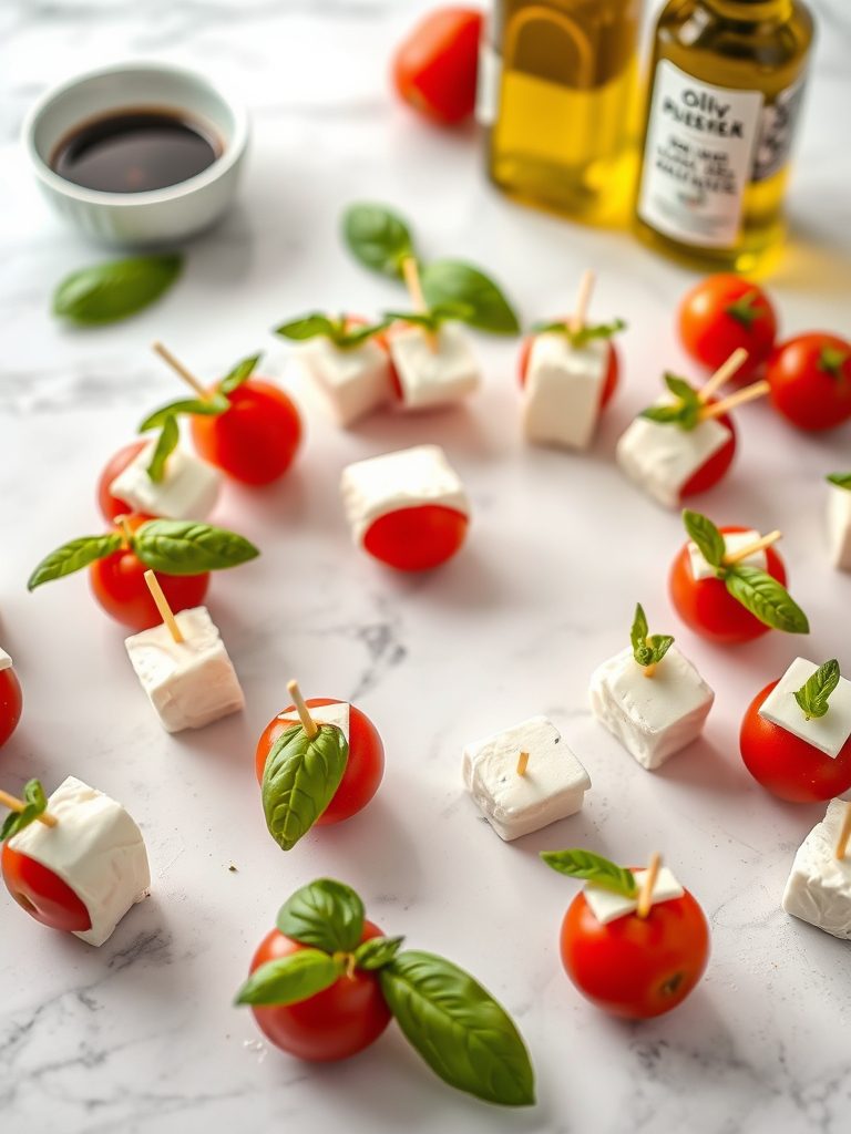 fresh mozzarella tiny bites