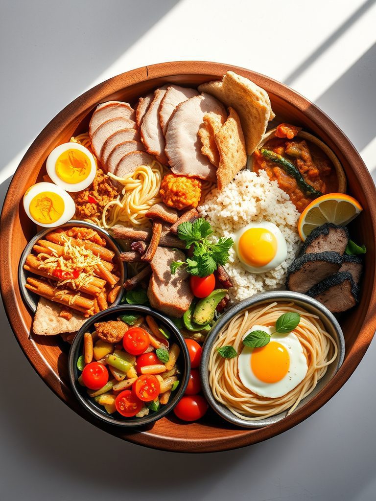 global cuisine in bowls