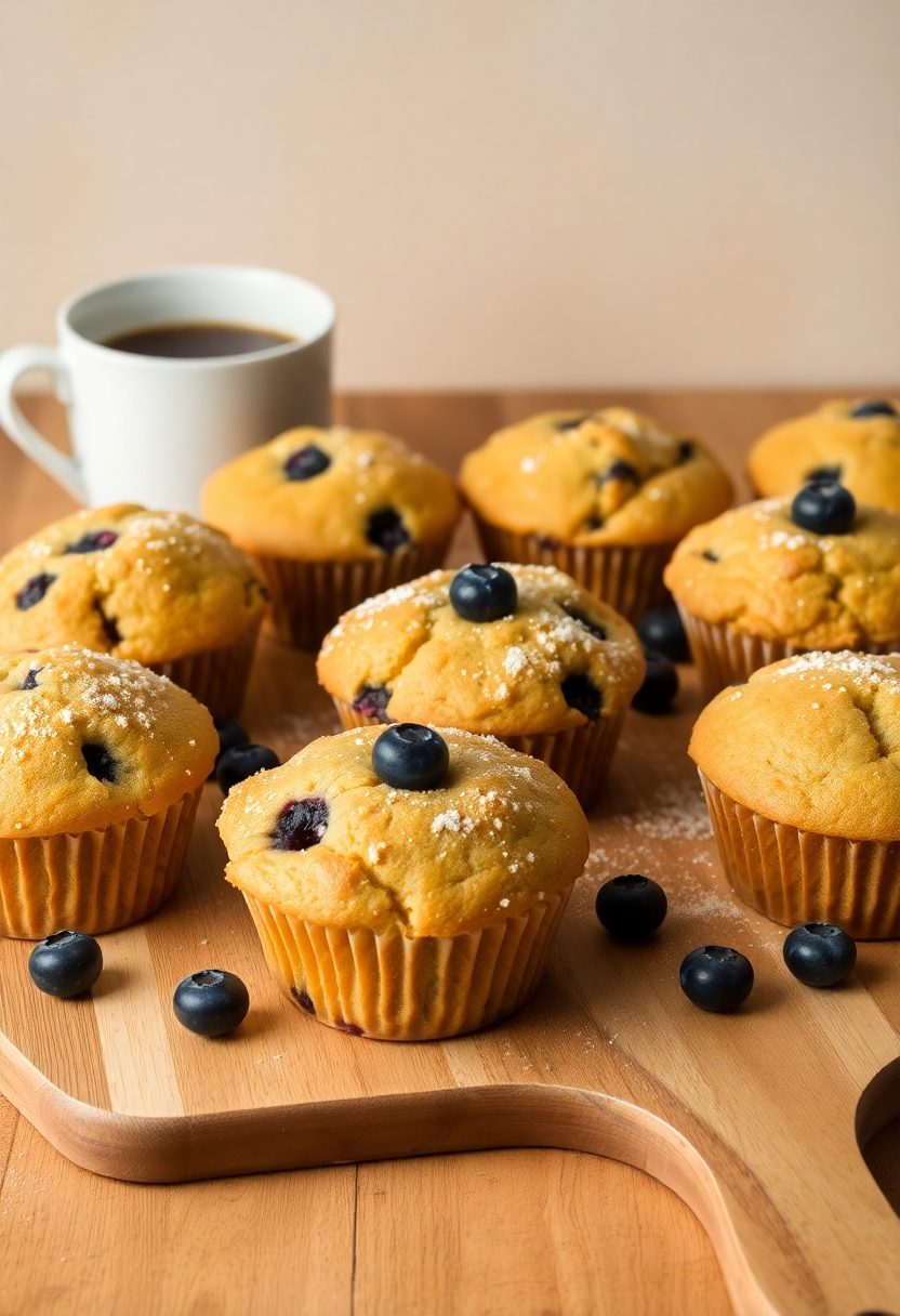 gluten free blueberry muffins