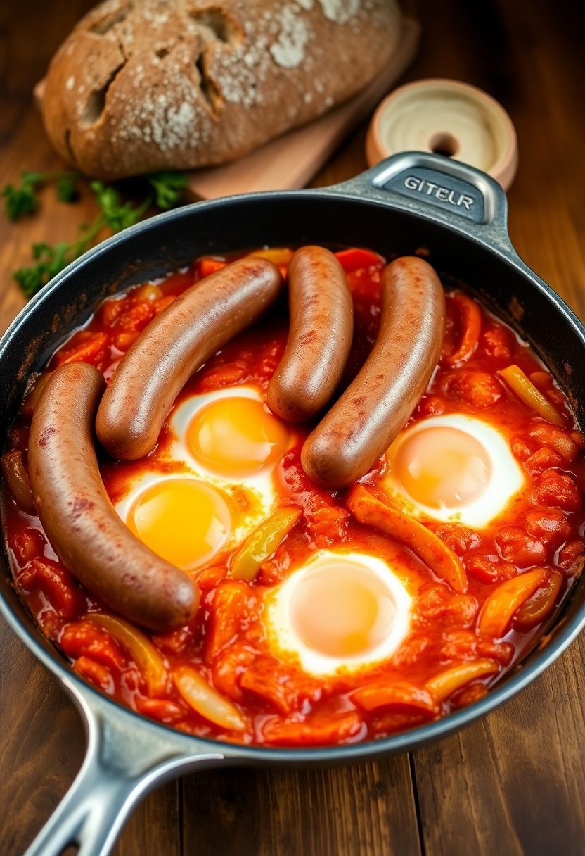 gluten free sausage dish