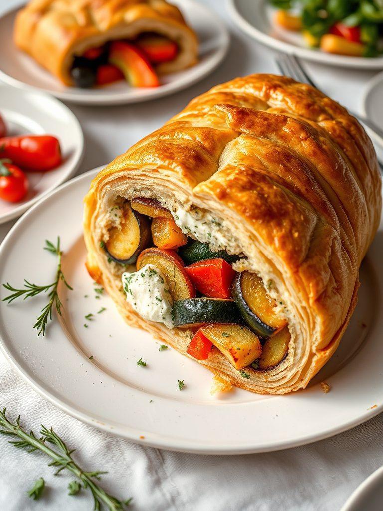 goat cheese vegetable dish