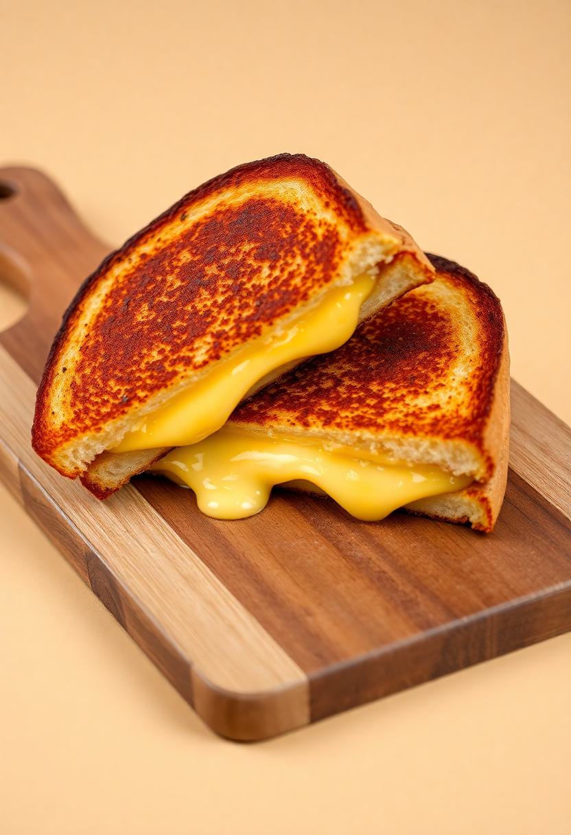 gourmet cheese melts perfectly
