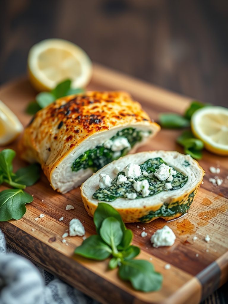greek inspired chicken dish