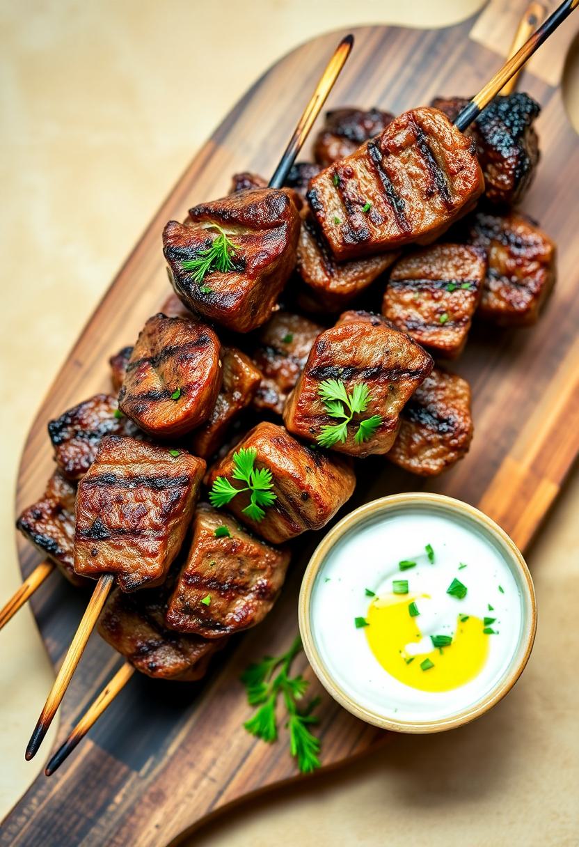 greek style grilled meat