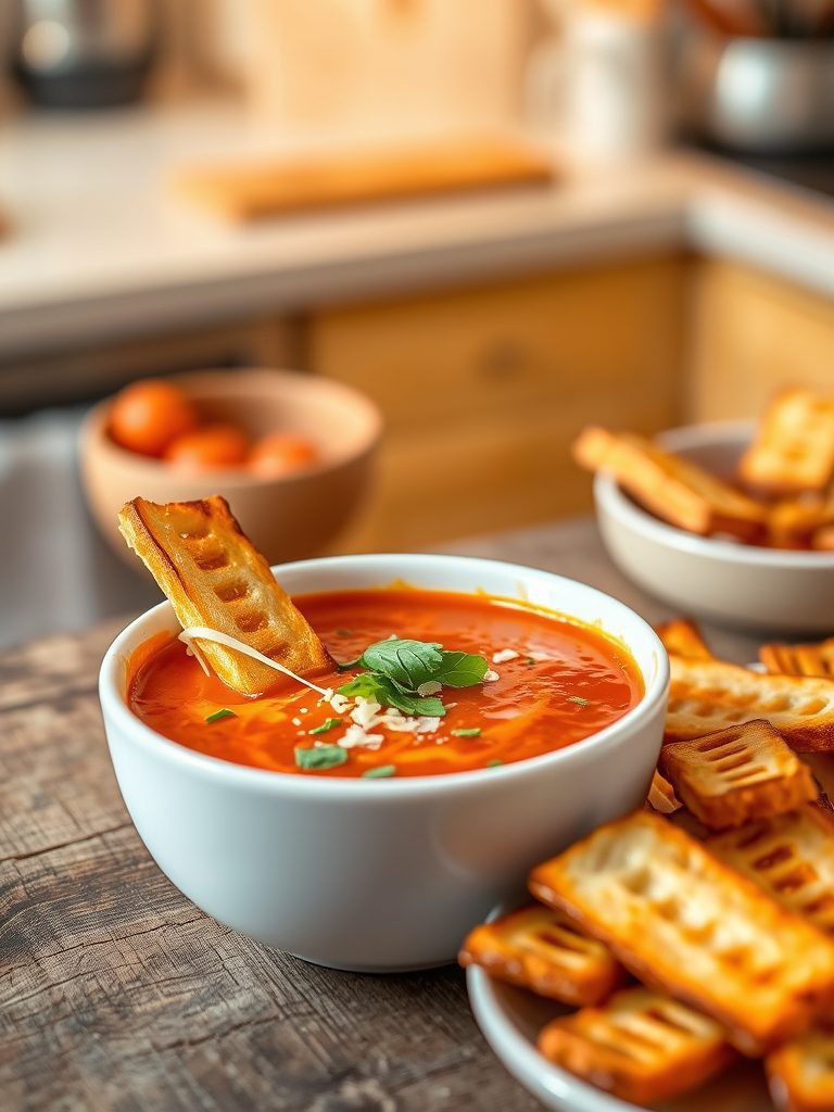 grilled cheese tomato soup