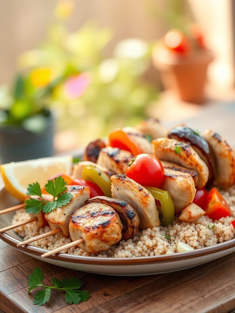 grilled chicken veggie delight