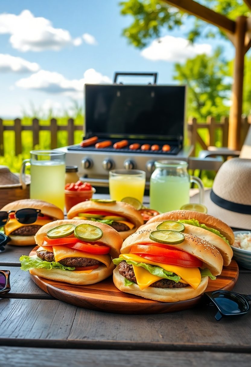 grilled food is delicious