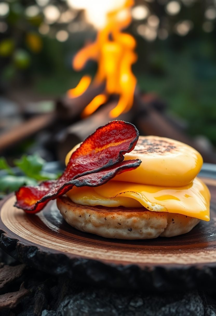 grilled morning food delight