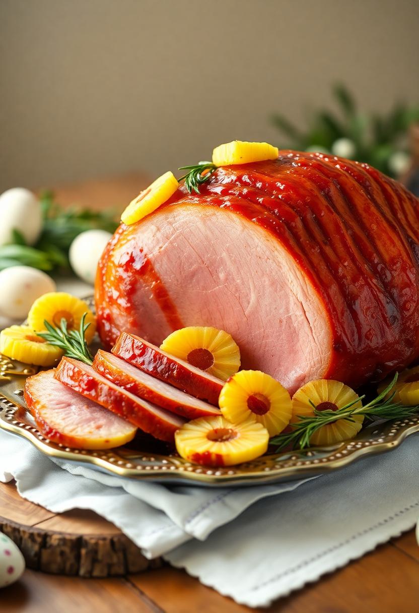 ham with sweet glaze