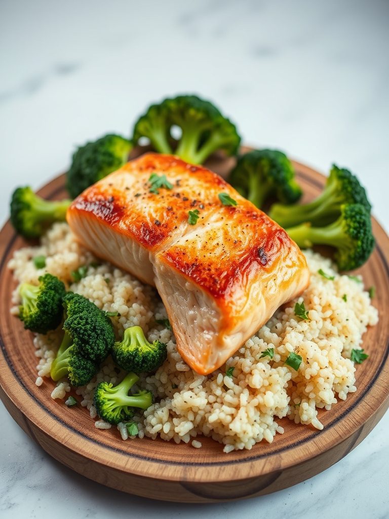 healthy fish meal option